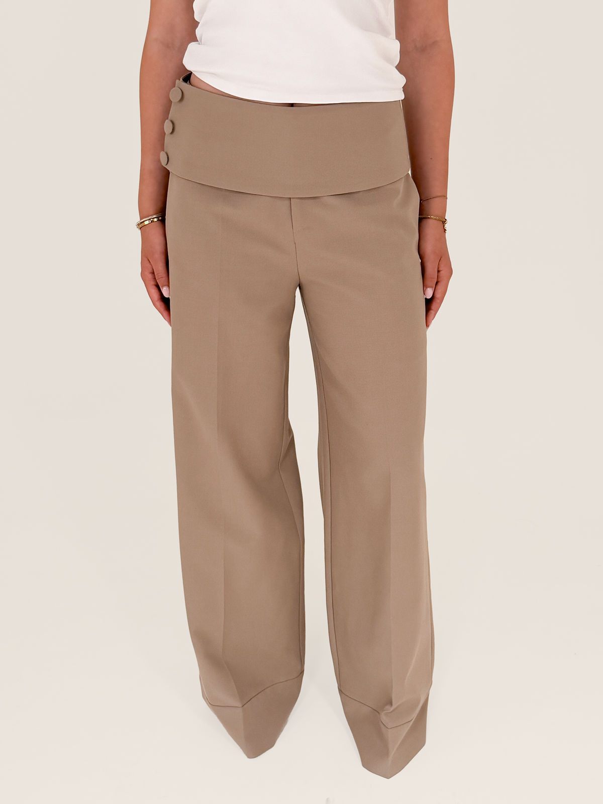 Every Wear Signature Waist Trousers | Camel
