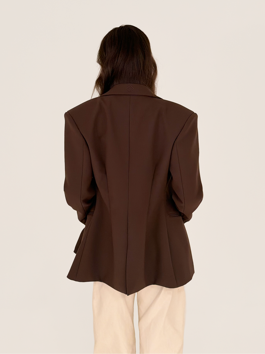 Every Wear Heritage Blazer with Scarf | Deep Truffle